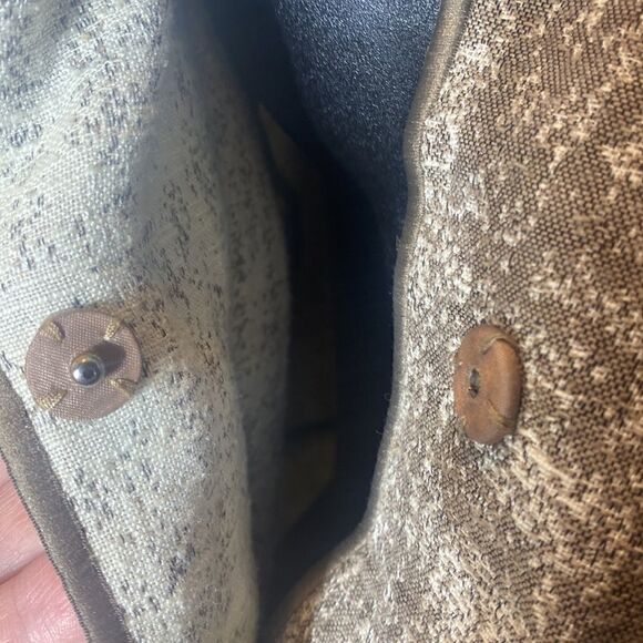 Lafayette 148 New York jacket 16 ladies tweed brown/white lightweight peplum - Picture 5 of 9